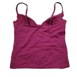 ANDIE Swim Canary Tank Top Tankini Swimsuit Plum Purple Size Small Underwire Photo 2