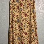 Talbots Vintage  Floral Bohemian Cottage Core Midi Skirt Photo 0