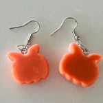 Halloween pumpkin Earrings Orange Photo 3