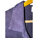 Cloth & Stone  Women's XL Tunic Top Dark Blue Tencel Soft Distressed Basic Flowy Photo 3