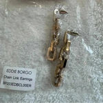 Eddie Borgo Supra Link Necklace and Earrings Gold Photo 4