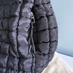Quilted Puffer Black Shoulder Hobo Bag Photo 1