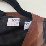 House Of CB  'Cassidy' Brown Mesh Printed Long Sleeve Midi Dress NWOT size‎ S Photo 5