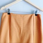 MINKPINK NWT  Orange Stretch Ribbed Fonda Mini Skirt, Size‎ Medium Photo 2