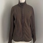 The North Face Womens Brown Fleece Full Zip Jacket Photo 0