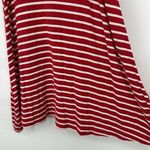 Old Navy Red White Stripe Swing Dress Halter Neck Sleeveless Stretch Size M Photo 3