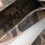 None Camo slip on distressed boho causal sneakers Photo 2