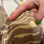 Outdoor Voices  Beige and Cream Patterned Dress Photo 3