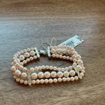 Trifari  Pink Pearl Bracelet Photo 2