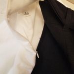 {S} R. G. Kane Hanna Split Midi Belted Pencil Skirt Black Photo 7