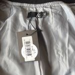 AMPERSAND AVE Gray and Black Varsity Jacket Size XS Photo 2