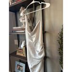 Significant Other Aria Satin Formal Dress Blue Mint Womens Size 4 US Photo 5