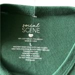 NWOT Social Scene Green California‎ T Photo 1