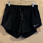 Nike NWT womens Dri Fit Embossed Tempo Brief Lined Running Shorts sz M Photo 0