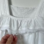 J.Crew  white cotton tank top size medium Photo 3