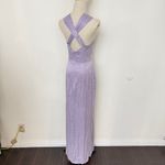 Topshop  ring detail maxi dress in lilac Photo 10