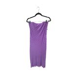 ASTR the Label Plisse Tube Midi Dress Size Small NWT Purple Photo 6