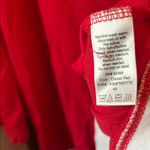 White Stag  Women's Red Top one piece two piece look xl Photo 4