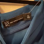 𝅺New York And Company Dress Dark Teal NWT​ Blue Size XL Photo 4