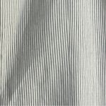 Ralph Lauren  Skirt Size 16 100% Cotton/Linen White w/ Black Pinstripe Trumpet Photo 1