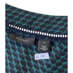 Halogen Blue Sleeveless Shirt Women Size Medium | 22-14 Photo 4