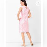 Talbots FLORAL KEYHOLE SHIFT DRESS Size 10 Photo 1