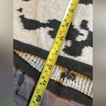 Lisa Todd abstract sweater multi color size small Blue Photo 3