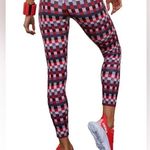 Free People  Ashford Lose Control Leggings - Checker Print Size XS. B20 Photo 2