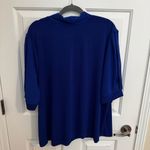 Cable and Gauge  NEW Tied Ribbon Puff Sleeve Plus Top Size 3X Photo 7