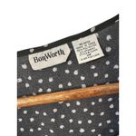 Bonworth ‎ Black Polka Dot Sleeveless Top Blouse Career Casual Photo 3