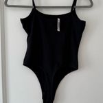 Madewell Tank Thong Bodysuit in Black Size XXS NWT Photo 7