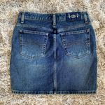 L.E.I Vintage Y2K Early 2000s Medium Wash . Denim Skirt Skirt Photo 0