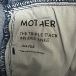 MOTHER The Triple Stack Insider Ankle Jeans In Chick Flick Size 28 Medium Wash Blue Photo 5