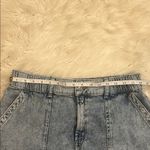 Gap Easy Utility high rise cotton denim shorts light wash Large Photo 6