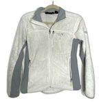 Mountain Hardwear  Pyxis White Grey Furry Fleece Jacket Outdoor Cozy Techwear S Photo 0