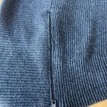 Very J NWT women’s oversized charcoal sweater w/open shoulders 3/4 sleeves M Photo 2