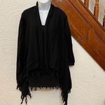 Cynthia Rowley  merino wool fringes sweater size XS Photo 2