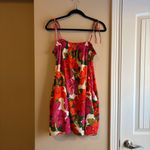 Show Me Your Mumu Red and Pink Floral Dress Photo 2