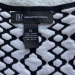 INC V Neck Long Sleeve Zipper Sweater Dress White Size XL Photo 2