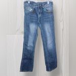 COWGIRL TUFF CO. Women’s Embroidered Southwest Rocker Western Bootcut Jeans Blue Size 29 Photo 2