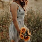 Japna Multi Striped Jumpsuit Small Photo 0