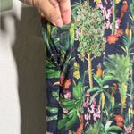 VILAGALLO Floral Tropical Parrots Dress Size US 6 Photo 2