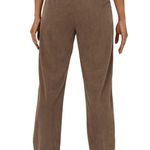 Halara Mid Rise Corduroy Casual Pants in Brown, Size M Photo 2