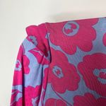 Charter Club NWT Pink Periwinkle Blue Mod Floral Blouse Sz XS Photo 4