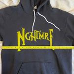 Black Nightmare Before Christmas Cotton Retro Hoodie Size Medium Photo 9