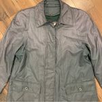 Fleet Street COPY -  Vintage Green Raincoat Jacket Size 8 Petite Photo 5
