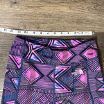 The North Face  Pink and Purple Geometric Capri Athletic Leggings Size Small Photo 5