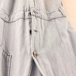 ZARA Light Wash Short Sleeve Denim Jumpsuit – Size M Photo 7
