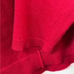 Apt. 9  Women's Vibrant Red V-Neck Sweatshirt Photo 4