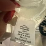 Barbara Katz Womens Cropped Jacket Size S Black White Abstract Cotton Statement Photo 5